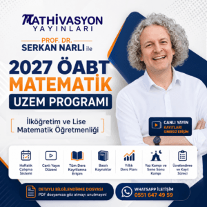 2027 ÖABT Matematik UZEM Kitap Seti ve Programı